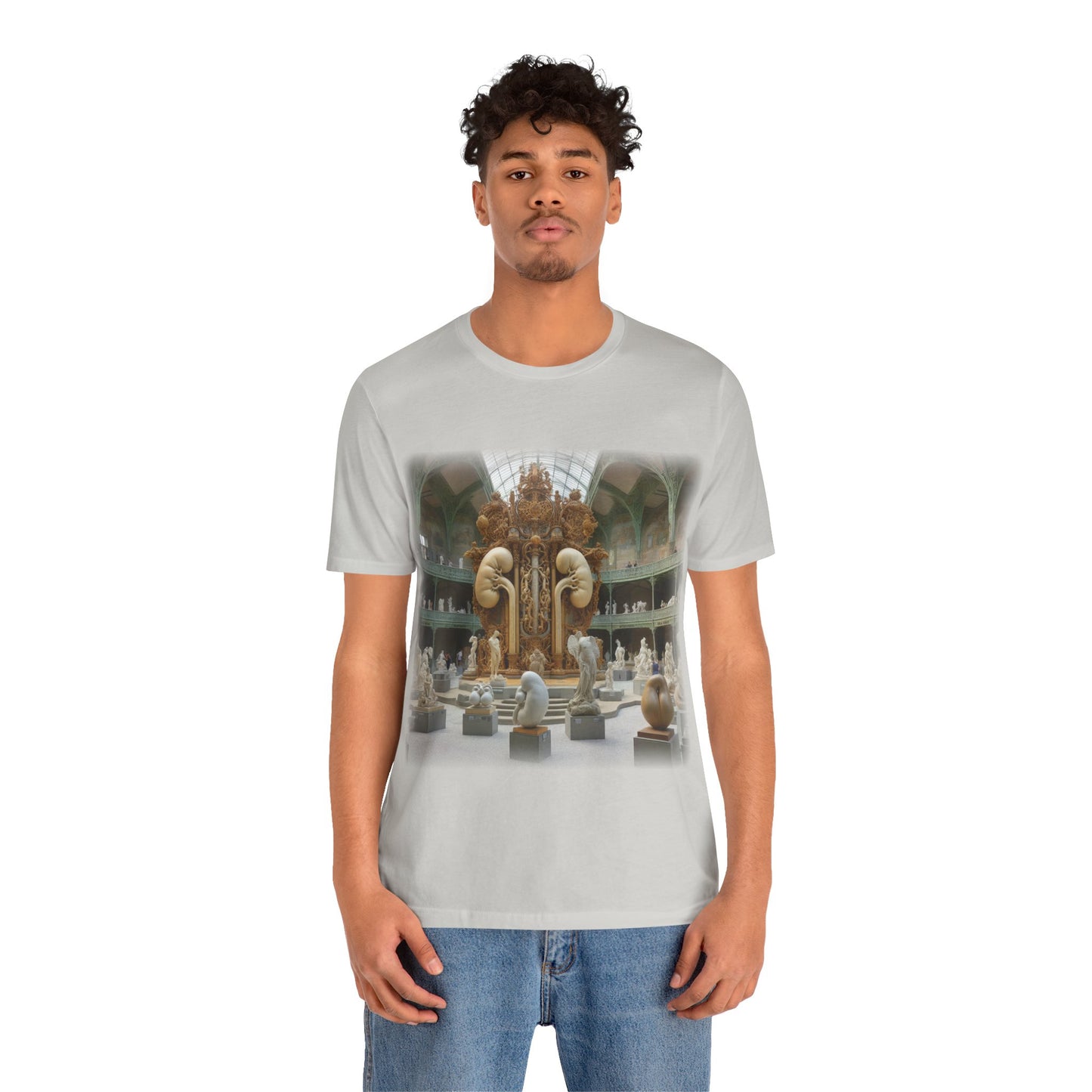 Kidneys - The great exhibition - courtyard (Unisex Jersey Short Sleeve T-shirt)