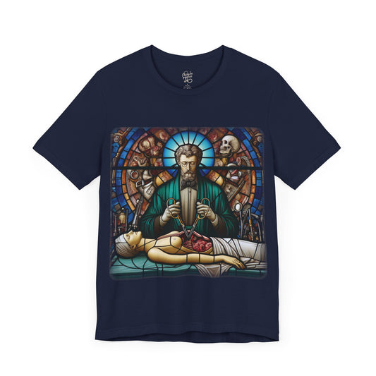 Surgery - Stained glass 2 (Unisex Jersey Short Sleeve T-Shirt)