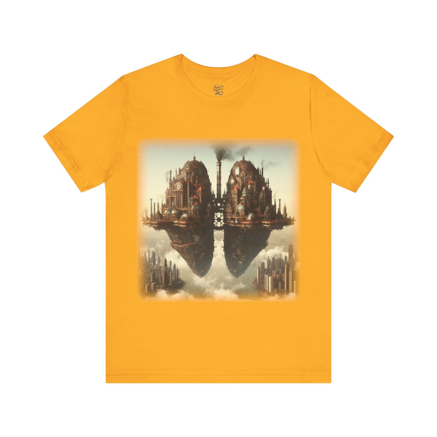 Lungs - Floating lung cities 2 (Unisex Jersey Short Sleeve T-shirt)