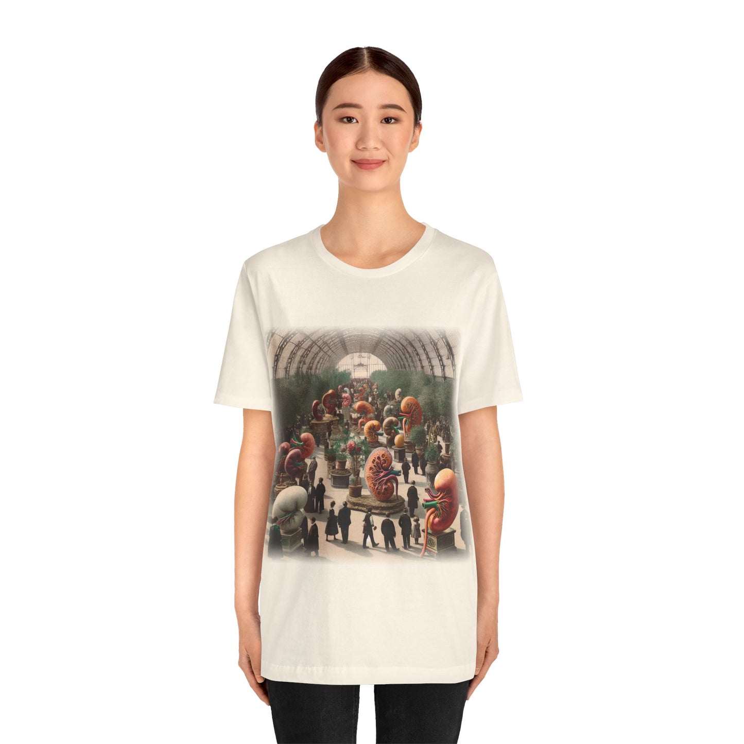 Kidneys - The great exhibition (grand opening) (Unisex Jersey Short Sleeve T-shirt)