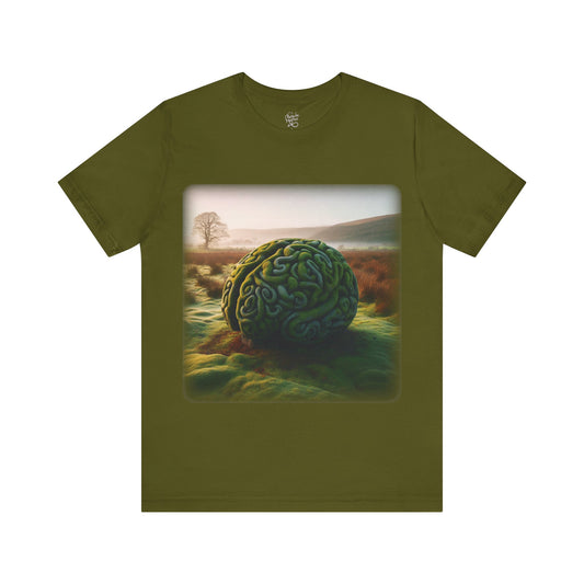 Brain - Celtic art 3 (Unisex Jersey Short Sleeve T-shirt)