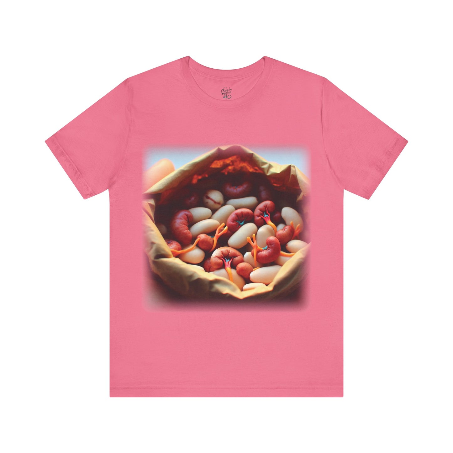 Kidneys - Bag of beans (Unisex Jersey Short Sleeve T-shirt)