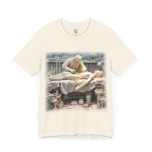 Surgery - Porcelain figurine 1 (Unisex Jersey Short Sleeve T-Shirt)