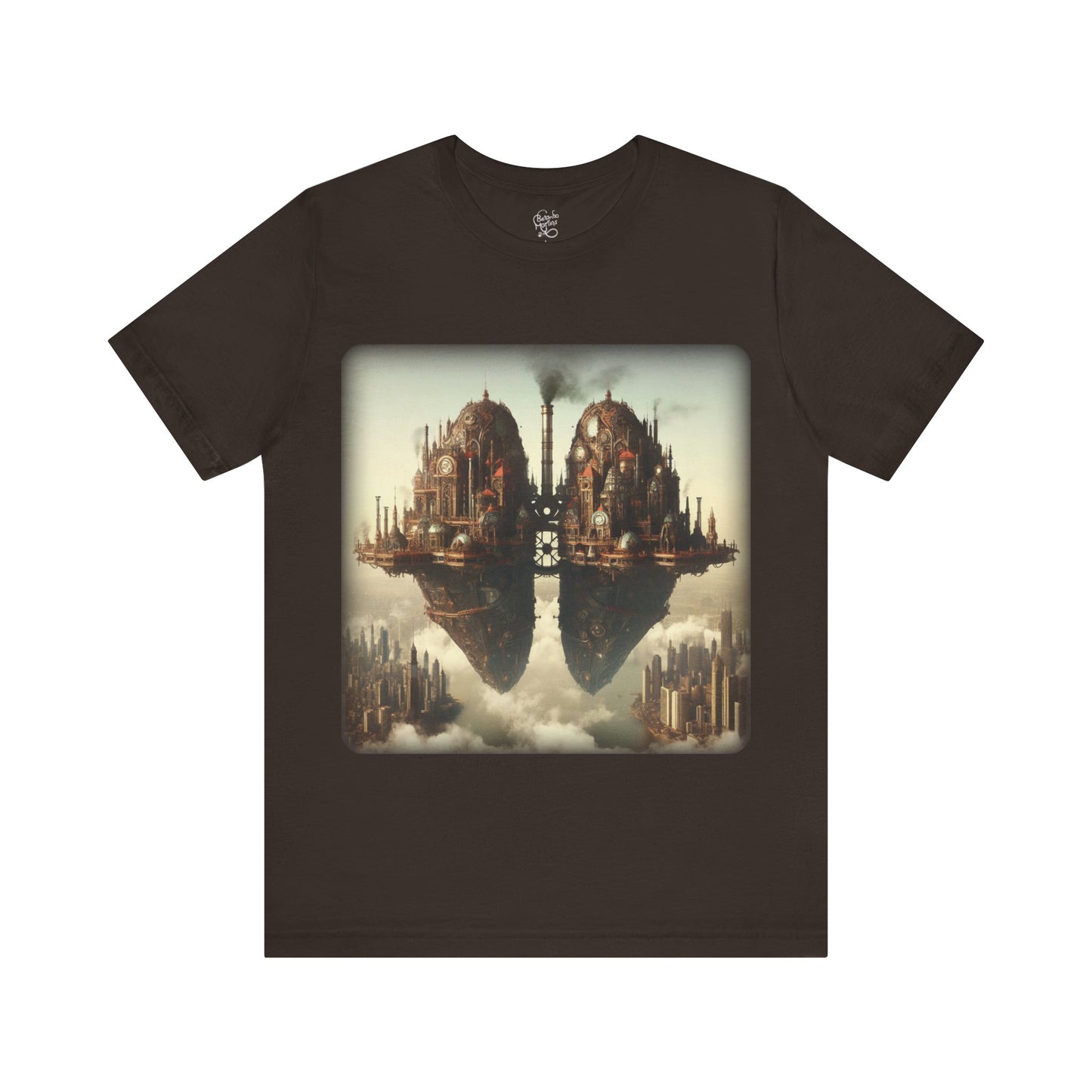 Lungs - Floating lung cities 2 (Unisex Jersey Short Sleeve T-shirt)